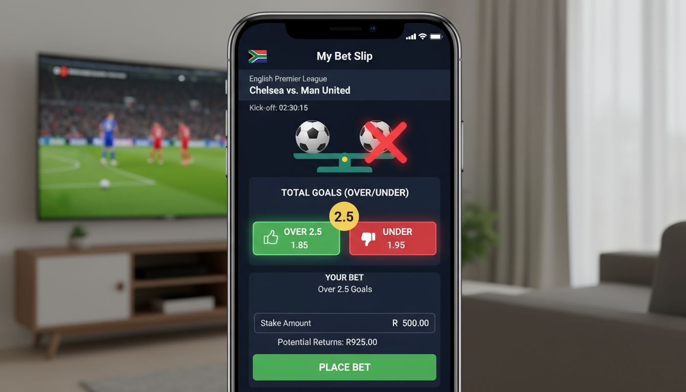 Understanding over/under bets in SA sportsbooks